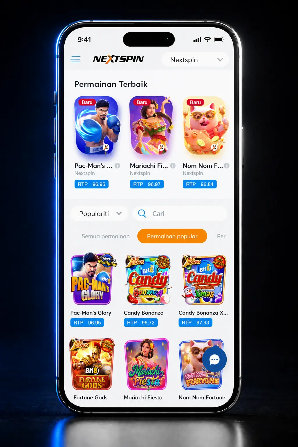Step-by-step guide showing how to log in, browse slots, and spin games on the BK8 platform